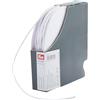 Prym 971200 - Filo elastico, 2,5 mm, 50 m, bianco, 60% ED 40% PES, Ø