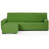 Martina Home - EMILIA - Copri Chaise Longue Elastico - Braccio sinistro corto (visto di fronte) - Verde