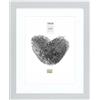 Deknudt Frames S66KD1-P1-18.0X24.0 - Cornice quadro / foto Basic, bordi in legno/MDF, colore argento, 18 x 24 cm