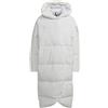 (TG. M) adidas W Big Baffle C Giacca, Bianco, M Donna - NUOVO