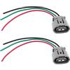 Be In Your Mind 2x Sostituzione Cablaggio Connettore Spina Alternatore A 3 Pin 6189-0443 Compatibile Con Toyota Compatibile Con Lexus Connettore Alternatore Spina A 3 Pin Precablata