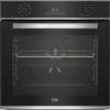 Beko PRONTA CONSEGNA - SPEDIZIONE IMMEDIATA Forno da Incasso Multifunzione Elettrico 60 cm Classe A AeroPerfect Cristallo nero Acciaio inox Beyond b300 Linea Nature Beko BBIM13300X