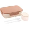 Wulcea Porta Pranzo Lunch Box Portapranzo 1360ML Schiscetta Microonde Lunchbox Bent Contenitore Scatola per Alimenti Ermetico Food Bambini Ufficio Lavoro Scuola