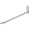 Alberts 862183 - Gancio per piastra forata, colore: Argento