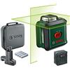 Bosch livella laser multifunzione UniversalLevel 360 con morsetto universale MM 3 (linee laser verticali + orizzontali incl. 360° per allineamento dell'intera stanza)