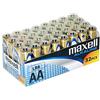 maxell - 32 batterie alcaline AA, 1 confezione da 32 pezzi