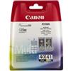 Canon - cartucce - contiene n. 1 PG 40 + n. 1 CL 41 - multipack