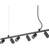 Ideal Lux Lampadario a sospensione DYNAMITE SP6 nero di Ideal Lux