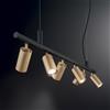 Ideal Lux Lampadario a sospensione DYNAMITE SP6 ottone satinato di Ideal Lux