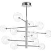 Ideal Lux Lampadario a sospensione EQUINOXE SP12 cromo di Ideal Lux