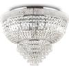 Ideal Lux Lampadario da soffitto DUBAI PL24 cromo di Ideal Lux