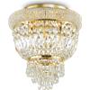 Ideal Lux Lampadario da soffitto DUBAI PL3 ottone di Ideal Lux