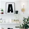 Ideal Lux Applique EQUINOXE AP1 ottone di Ideal Lux