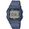 Casio Quadrante nero digitale giovanile unisex W-800H-2AVDF (D333), nero, Moderno