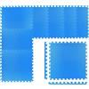 G5 HT SPORT Tappeto Da Fitness [SET DA 4O8 PZ Coprono 1.49 e 2.98 m²] Tappetino Da Ginnastica Protettivo in ‎EVA Puzzle ad Incastro Antiscivolo | 61 * 61cm spessore 1.2Cm (8 PEZZI [AZZURRO])