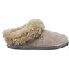 ESTRO Stivali Donna Invernali Pantofole Donna Inverno Ciabatte Casa Pantofola Ciabatta Vera Pelle INTIMO (39, Cappuccino 4)