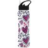 THE STEEL BOTTLE - Most Wanted - Bottiglia Termica in Acciaio Inox, Isolamento sottovuoto a Doppia Parete, capacità 500 ml, Chiusura Ermetica, Borraccia Portatile (#44 Love)