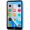 Oilsky Lettore MP3 da 80 GB con Bluetooth e WiFi, Mp3 e Mp4 Musicale Lettore, Lettore Schermo Tattile Oilsky da 4 pollici 1080P, MP3 Android Spotify Portatile con app Play Store (Blu)
