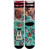 American Socks Tiki Surf - Mid High L/XL - Calzini Sportivi, Palestra, Bici, Skate, Crossfit, Ciclismo, Calzini Tecnici