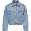 ONLY Onljagger Life 7/8 Pleat DNM Jacket Noos Giacca, Mix Blu Chiaro, S Donna