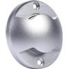 Partenopea® Faretto calpestabile pavimento giardino LED segnapassi radente impermeabile Silver carrabile finestre doppia emissione luce 12V IP65 4000K (4W Biemissione, Silver)