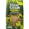 Gran Cereale, Biscotti Gran Cereale alla Mandorla Salata, Biscotti Integrali e Ricchi di Fibre, con Pepite di Cioccolato Fondente e Mandorle Tostate e Salate, 280 g