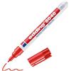 edding 8040 - Pennarello per tessuti, rosso, 1 pezzo, punta rotonda da 1 mm, pennarello per tessuti con inchiostro lavabile in lavatrice (95° C), per contrassegnare indumenti