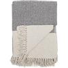 Bloomingville Sefanit Copriletto Grigio Cotone Grigio 160x130 Cm (L/B)