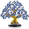 YU FENG Nazar - Albero malocchio turco blu da 17,3 cm, sottobicchiere contro il malocchio, per protezione, buona fortuna, prosperità, regalo, vetrina per casa, tavolo, ufficio