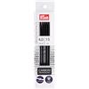 Prym - Ferri da maglia, 4 mm, colore: Nero