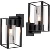 GERMINA DER ELECTRIKER Aplique de jardín arriba y abajo lámpara exterior E27 para pared