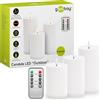 Btfarm Confezione 2 Luci A 50 LED: Timer E Dimmerabile, A Batteria/USB, Impermeabili, 5m - 2