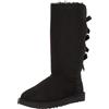 UGG Bailey Bow Tall II Stivali Classici, Donna, Nero, 42 EU