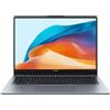 HUAWEI MateBook D14 Laptop, Display da 14 Pollici FullView Eye Comfort, Processore Intel Core i5, 16GB RAM, 512 GB SSD, Windows 11 Home, Versione Tedesca, Grigio