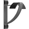 Oehlbach Alu Style W1 - Supporto a parete per cuffie - alluminio anodizzato - Montaggio rapido a parete e conservazione ottimale - Antracite