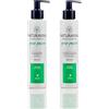 NATURAVIVA Set Shampoo e Balsamo, nutriente, vegano, riparatore, ristrutturante, 200+200ml