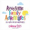 Portico Designs Ltd Calendario da parete 2025 The Bright Side, quadrato, per la famiglia