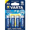 Varta 04906121414 - Batteria alcalina High Energy, Mignon (AA/LR6)