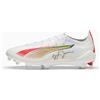 PUMA Scarpe da calcio ULTRA 5 ULTIMATE SENNA FG, Oro/Rosso/Bianco/Altro