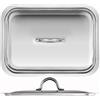 Frabosk Casalinghi 262730 Coperchio Frabosk In Acciaio Inox Per Rosticcera, Cm 30