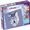 Maped Creativ Sticker'Art - Attività di gommette al numero + di 400 gommette per creare immagini di animali in Origami, attività creativa, riflessione e concentrazione, a partire dai 6 anni