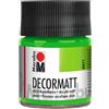 Marabu - Colore Acrilico DecorMatt, 50 ml, Colore: Giallo