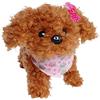 Simba 105890015 Chichi Love Tea Cup Poodle Puppy, Cane di Peluche Che Cammina, abbaia, oscilla con la Coda, 16 cm, a Partire dai 3 Anni in su