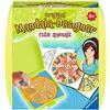 Ravensburger Mandala Designer Mini Carini Animals 29766, Imparare a disegnare per Bambini dai 6 Anni in su, Set da Disegno Creativo con Stencil Mandala per Mandala Colorati