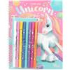 Depesche 12930 Ylvi - Set di Libri da colorare con 30 Pagine Doppie per Creare Motivi di Modelli, Inclusi 7 pennarelli a Punta di Fibra e Pennarello Magico