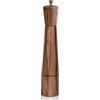 DeroTeno Macina Pepe, Macinapepe Regolabile in Acciaio Inossidabile, Legno di Acacia, Altezza 32 cm, Diametro Inferiore: 6 cm, Diametro Superiore: 5.5 cm (il Vassoio NON é incluso)