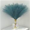 GEFIRE Pampas Verde Artificiale 30 Pezzi Pampas Decorative Alte 55 cm Finti Soffici e Soffici Erba di Pampa Decorativa per Matrimonio Soggiorno Boho Arredamento Casa (Blu)