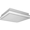 LEDVANCE ORBIS MAGNET SMART+ Wi-Fi 30x30cm, plafoniera LED dimmerabile per uso interno, 26W, temperatura colore 3000 - 6500K, 2500 lumen, lampada di design con telaio magnetico, grigio