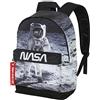 KARACTERMANIA NASA Astronaut-Zaino HS FAN 2.0, Nero, 30 x 41 cm, Capacità 22 L