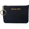 Michael Kors Jet Set Travel Small Top Zip Coin Pouch with ID Holder in Saffiano Leather